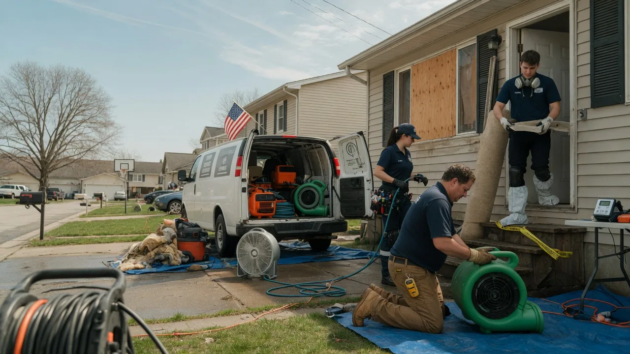 Water Damage Restoration in Tulare, SD near me